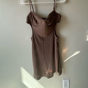 Glassons Brown Sleeveless Top